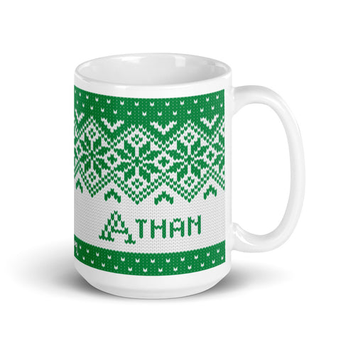 Personalized Snowflake Mug
